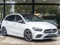 tweedehands Mercedes B180 AMG Line | Achteruitrijcamera | Panoramaschuifdak | Stoelverwarming | Sfeerverlichting | KEYLESS GO | EASYPACK - achterklep | Nightpakket