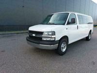 tweedehands Chevrolet Express CHEVY VAN6.0L V8 2017 met 350 PK grijs kenteken/ of Camper kenteken met 9 zit plaatsen ,LPG G3 !!