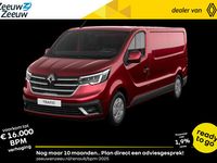 tweedehands Renault Trafic 2.0 dCi 130 T30 L2H1 Work Edition 1x Rouge Carmin uit (pijplijn) voorraad leverbaar met 15,5% korting + EXTRA orderpremie van € 1200,-. (op=op). Wees de BPM verhoging hiermee voor!