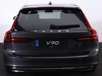 tweedehands Volvo V90 T6 AWD Inscription - IntelliSafe Assist & Surround - Parkeercamera achter - Adaptieve LED koplampen - Verwarmde voorstoelen, stuur & achterbank - Parkeersensoren voor & achter - Standkachel - Extra getint glas - Elektr. inklapbare trekhaak - 18'