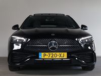 tweedehands Mercedes 200 C-KLASSE EstateLaunch Edition AMG Line NL-Auto!! Pano I Elek.Stoelen I Leder I 360-Camera