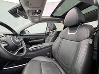 tweedehands Hyundai Tucson 1.6 T-GDI PHEV N Line Sky 4WD / ¤ 7.200,- Voordeel / ¤ 46.990,- Rijklaar / GROOT Glazen schuif-kanteldak / Stoel verwarming+verkoeling / Navigatie + Apple Carplay/Android Auto / Climate Control /