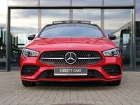 tweedehands Mercedes CLA180 180 Shooting Break Night Pakket AMG Line Panoramad