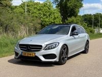 Occasion Mercedes C180 AMG line 116 PK (85 kW) 2019 Grijs Stationwagen
