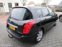 Occasion Peugeot 308 SW Style 120 PK (88 kW) 2009 Zwart Stationwagen