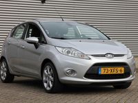 tweedehands Ford Fiesta 1.25 82pk 5-drs Titanium X-Pack 'Moondust Silver'