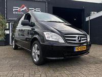 tweedehands Mercedes Vito 122 V6 CDI Automaat 224PK 320 Lang XXL DC 3PRSN Comfort Plus BJ2010 Airco Cruise Navi Camera Leer