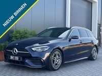 Occasion Mercedes C180 AMG line 170 PK (125 kW) 2022 Blauw Stationwagen