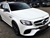 tweedehands Mercedes S63 AMG E-KLASSE EstateAMG 4MATIC Premium Plus | Facelift | Burmester | Adaptieve cruise | Lane Assist | IWC | Massage