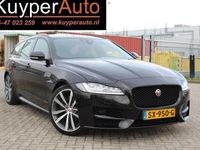Occasion Jaguar XF Sportbrake Portfolio 180 PK (132 kW) 2018 Zwart, metallic lak Stationwagen
