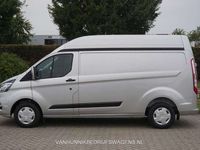 tweedehands Ford Transit Custom 300L 130 PK Trend Airco, Cruise, Camera, Bluetooth, Trekhaak!! NR. 456