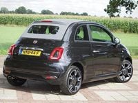 Occasion Fiat 500C Rockstar 69 PK (50 kW) 2021 Zwart Cabriolet