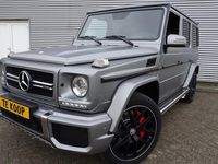 tweedehands Mercedes G63 AMG AMG VAN GRIJS KENTEKEN EDITION 463 DESIGNO PLATINUM TREKHAAK CARBON HARMAN KARDON