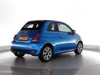 Occasion Fiat 500C Sport 69 PK (50 kW) 2021 Blauw Cabriolet