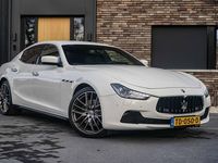 Occasion Maserati Ghibli 411 PK (302 kW) 2014 Wit (metallic) Sedan