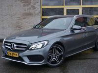 tweedehands Mercedes C180 Estate Automaat! AMG Sport Edition BJ2018 Lmv 18"