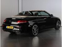 Occasion Mercedes C180 AMG line 157 PK (115 kW) 2021 Zwart Cabriolet