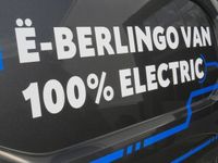 tweedehands Citroën e-Berlingo BERLINGO50kWh Driver *Full Electric!* Actieradius 270km