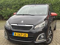 Occasion Peugeot 108 Roland Garros 82 PK (60 kW) 2015 Zwart Cabriolet
