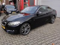 Occasion BMW 220 Executive 184 PK (135 kW) 2015 Zwart Coupé