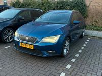 Occasion Seat Leon ST 110 PK (80 kW) 2014 Blauw Stationwagen