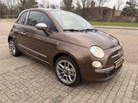 Occasion Fiat 500 101 PK (74 kW) 2009 Bruin Cabriolet