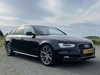 Occasion Audi A4 S-Line 211 PK (155 kW) 2012 Zwart Stationwagen