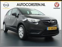 tweedehands Opel Crossland X 1.2 83pk Navi Airco Lane Assist TCS Stoel+Stuurverwarming ! LED CruiseControl InfoTainment r 4.0 ESP Enjoy Selection Elektr.Ramen+Spiegels Centr.Vergr. Licht+Regensensor Winterpakket Distrib.Riem Vervangen bij 90.000km