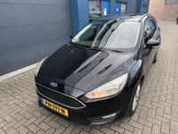Occasion Ford Focus Titanium 120 PK (88 kW) 2015 Zwart (metallic) Stationwagen