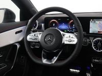 tweedehands Mercedes CLA250e Shooting Brake AMG Line | Panorama - Schuifdak | Night Pakket | Sfeerverlichting | Alarm klasse 3 | DAB Radio