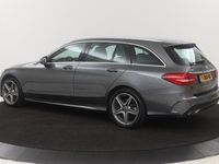 tweedehands Mercedes C350e AMG Line | Burmester | Carplay | Leder | Luchtvering |