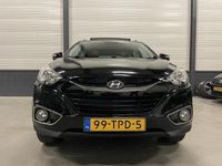 tweedehands Hyundai ix35 2.0i i-Catcher aut. PANO/LEER/NAVI/CAMERA/KEYLESS/18"LMV/AFN.TREKHAAK/NET GROTE BEURT GEHAD/ORIG. NL AUTO