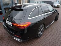 Occasion Mercedes C300 AMG line 2022 Zwart (metallic) Stationwagen