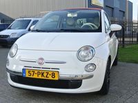 tweedehands Fiat 500C 0.9 TwinAir Lounge airco half leder inruil mogelijk nap