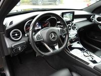 tweedehands Mercedes C180 Aut. AMG Plus Upgrade Edition NAVI/LEER/PDC/LED/18