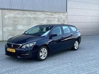 Occasion Peugeot 308 SW Premium 116 PK (85 kW) 2017 Blauw (metallic) Stationwagen