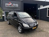 tweedehands Mercedes Vito 122 V6 CDI Automaat 224PK 320 Lang XXL DC 3PRSN Comfort Plus BJ2010 Airco Cruise Navi Camera Leer