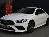 tweedehands Mercedes CLA200 Business Solution AMG 164pk | Automaat | Virtueel dashboard | Groot Navi | Clima | Alcantara sportstoelen | DAB | Apple CarPlay | Dealer onderhouden | Full LED koplampen | Zwarte hemel | Head-up display | 18'' LM | Touch pad |