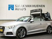 tweedehands Audi A3 Cabriolet Facelift Pro Line S S Line 150pk S-Tronic Automaat 1e Eig|Dealer|Virtual Cockpit|LED|Lederen Sportstoelen|PDC|18