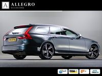 tweedehands Volvo V90 2.0 T5 R-Design (ADAPTIVE CRUISE CONTROL, KEYLESS ENTRY, TREKHAAK WEGKLAPBAAR, APPLE CARPLAY, STOELVERWARMING, NAP)
