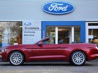tweedehands Ford Mustang GT Convertible 5.0 AUTOMAAT | UNIEK: NL-AUTO! | DEALER OH! | FULL OPTION | LEDER | CUSTOM PACK | PDC | STOEL VERWARMING + KOELING | PRACHTIGE STAAT!!