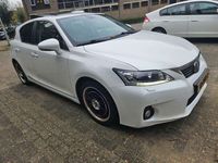 tweedehands Lexus CT200h 200h Luxury Line parelmoer wit TOPSTAAT