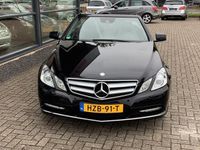 Occasion Mercedes E300 Avantgarde 252 PK (185 kW) 2012 Zwart Cabriolet