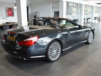 tweedehands Mercedes SL500 AMG navi leer pano cruise stoelkoeling 27000 km 456 pk !!