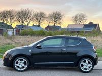 tweedehands Alfa Romeo MiTo 0.9 TwinAir Esclusivo 3-Drs ECC Audio/CD/MP3 Navigatie Leder Electric pakket LMV 17" Dealeronderhoud Nieuwe Apk!