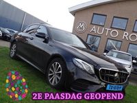 tweedehands Mercedes E220 Business Solution - Automaat, F1-Flippers, Leder Sport Interieur, Panoramadak, 360 Camera, Navigatie, Dode Hoek, Rijstrook, Airco/ECC, CruiseControl, Parkeersensoren, Led