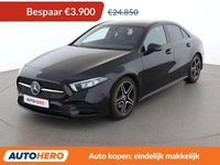 Occasion Mercedes A180 AMG line 136 PK (100 kW) 2020 Zwart Sedan