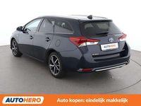 Occasion Toyota Auris Hybrid Style 99 PK (72 kW) 2017 Blauw Stationwagen