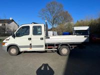 tweedehands Iveco Daily 35S 35S10SV EURO 3 DUBBELE CABINE OPEN LAADBAK AIRCO ENZ VASTE PRIJS EXCL. BTW ZO MEE