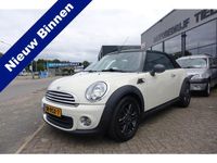 Occasion Mini One Cabriolet Pepper 98 PK (72 kW) 2011 Wit Cabriolet